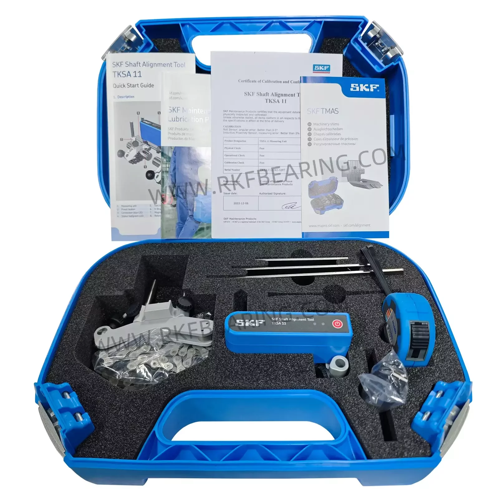 TKSA11 SKF 360*110*260 Shaft alignment systemwith Inductive sensors for smartphones and tablets (iOS and Android)