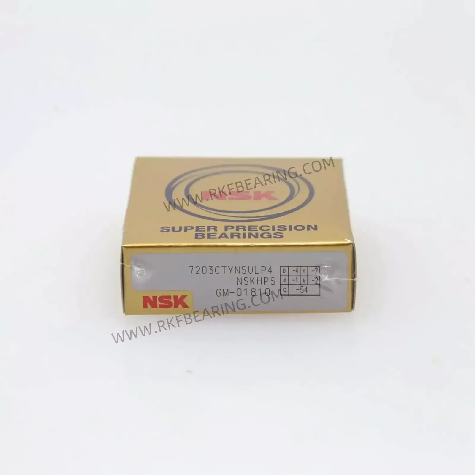 7203CTYNSULP4 NSK 17*40*12mm angular contact ball bearing