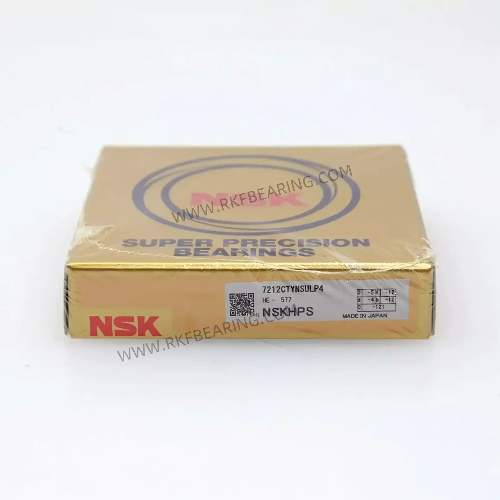 7212CTYNSULP4 NSK 60*110*22mm angular contact ball bearing