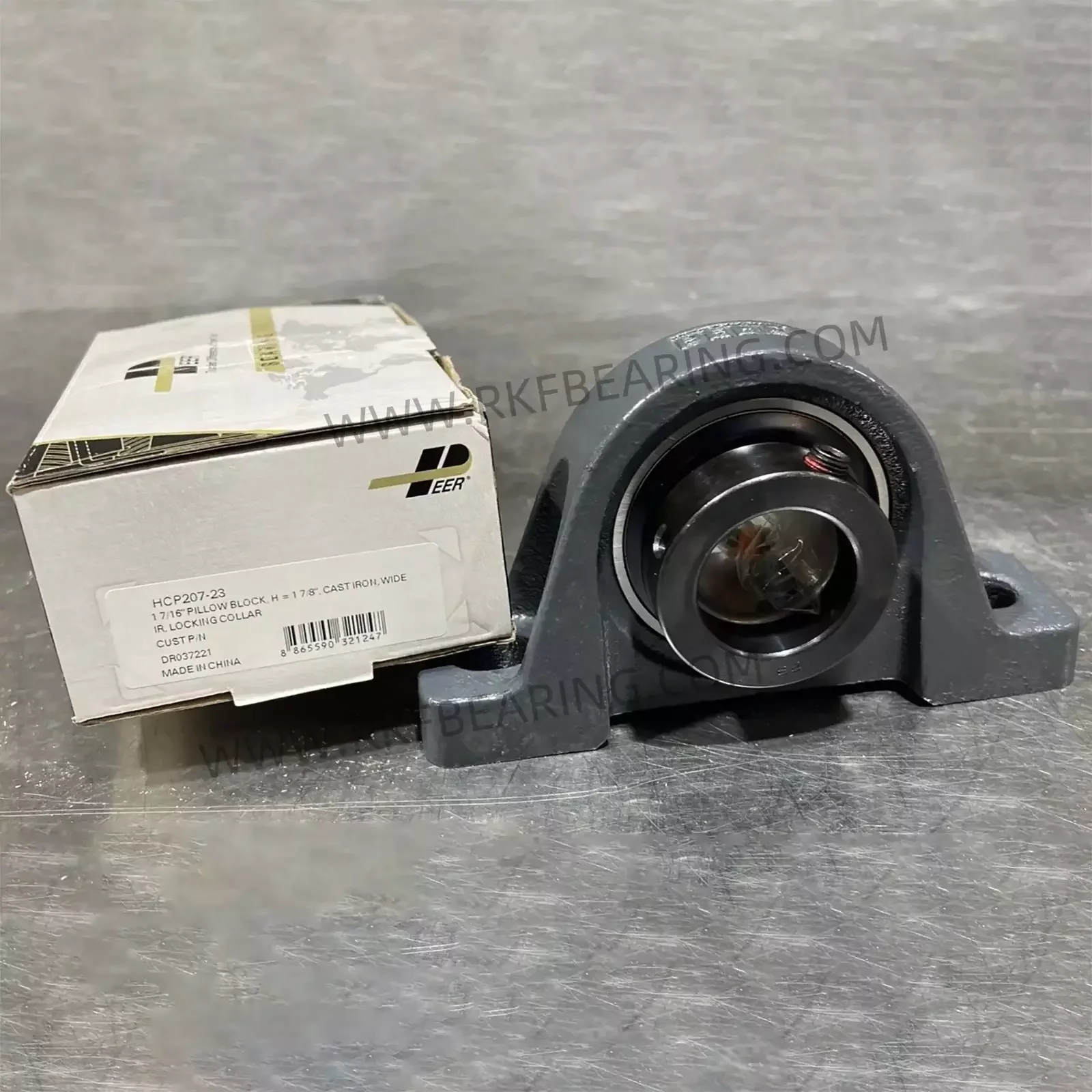 HCP207-23 PEER 23*127*46 pillow block bearing unit